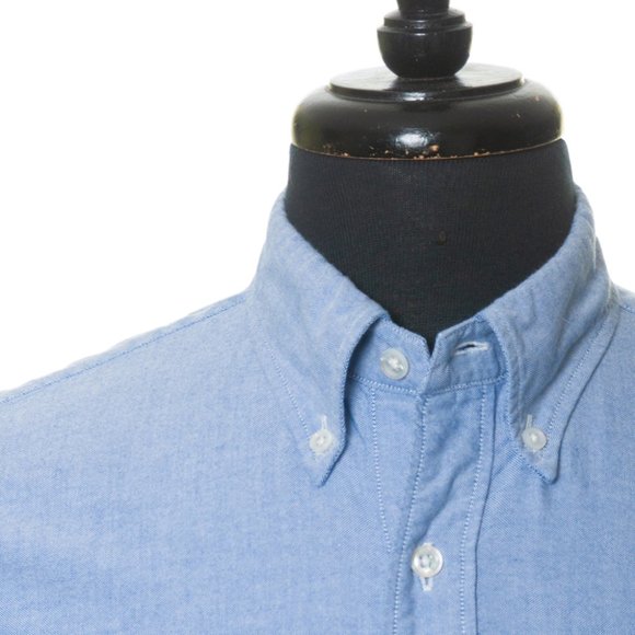 Sophnet Blue Bandana Panel Oxford Shirt - Picture 2 of 9